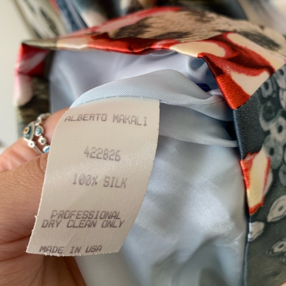 Alberto Makali Shirt 100% silk - Picture 4 of 7